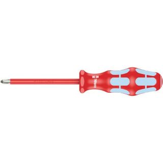 Wera - VDE RVS Phillips schroevendraaier, PH.2x100mm