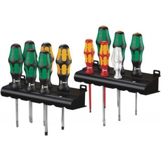Wera - Kraftform schroevendraaierset SL + PH + PZ, 12-dlg
