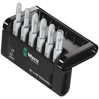 Wera - 1/4" Mini-Check bitset PZ, 50mm, 6-dlg