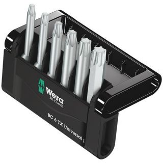 Wera - 1/4" Mini-Check bitset Torx, 50mm, 6-dlg
