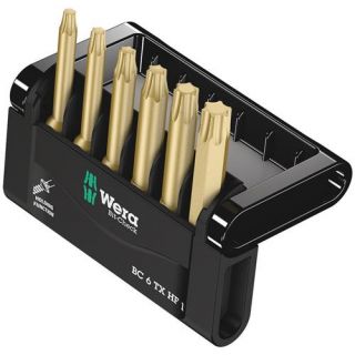 Wera - 1/4" Mini-Check bitset Torx, 50mm, 6-dlg