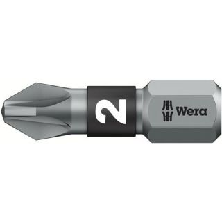 Wera - 1/4" Schroefbit BiTorsion Pozidriv, PZ.2x25mm