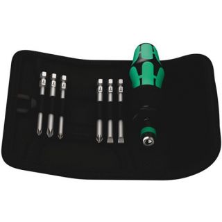 Wera - 1/4" Kraftform 40 combi bitset, 7-dlg