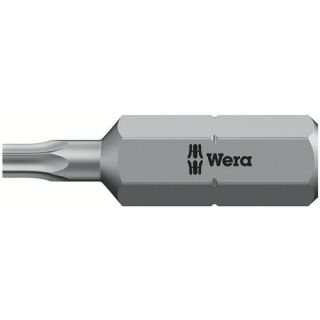 Wera - 1/4" Schroefbit Torx met gaatje, T.8x25mm