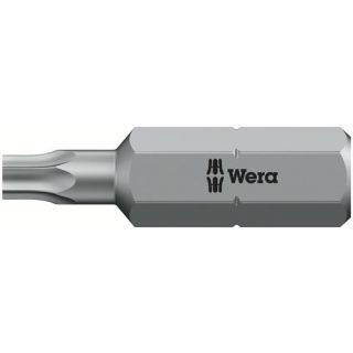 Wera - 1/4" Schroefbit Torx met gaatje, T.10x25mm