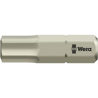 Wera - 1/4" RVS Schroefbit Inbus, 6,0x25mm