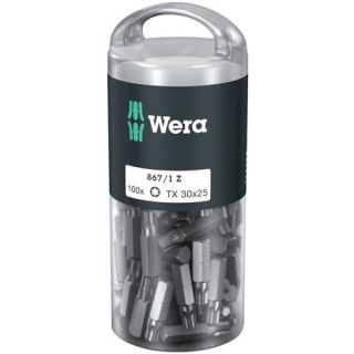 Wera - 1/4" Schroefbits Torx, 100-st T.30x25mm