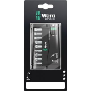 Wera - 8600-9/TZ SB Bit-Check Bitset Bitset, 9-dlg