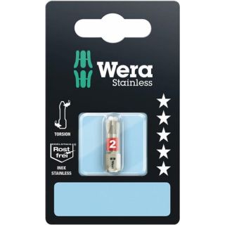 Wera - 1/4" RVS Schroefbit Phillips, PH.2x25mm