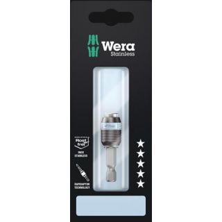 Wera - 1/4" RVS Universele bithouder met magneet, 1/4"x50mm