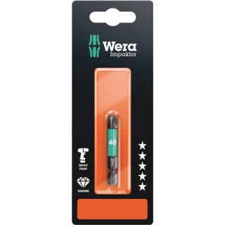 Wera - 1/4" Schroefbit Impactor Torx, T.40x50mm