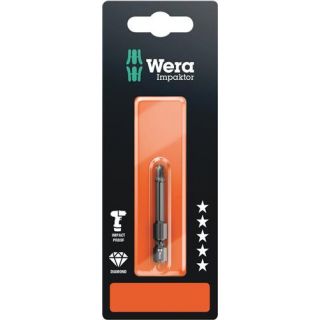 Wera - 1/4" Schroefbit Impactor Robertson, 3x50mm