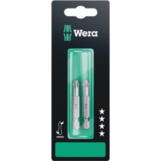 Wera - 1/4" Schroefbit Pozidriv, 2x PZ.3x50mm