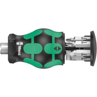 Wera - 1/4" Magazijnschroevendraaier stubby 4, divers