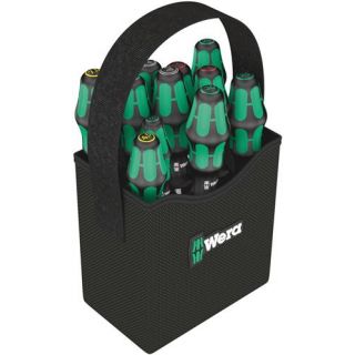 Wera - Schroevendraaierset Kraftform 2go 300, SL+PH+PZ+TX