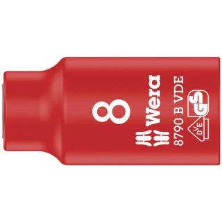 Wera - VDE 3/8" Dopsleutel 6-kant, 8.0x46.0mm