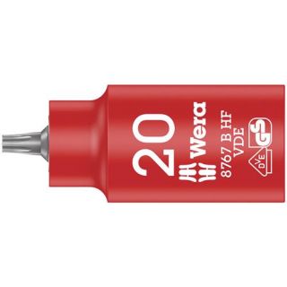 Wera - VDE 3/8" Dopsleutel Torx, T.20x55.0mm