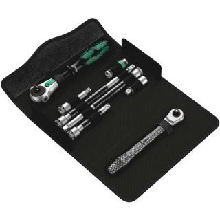 Wera - 1/4" Doppenset Zyklop MS1 Metal/Speed, 8-dlg