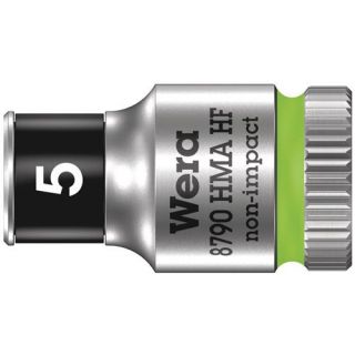 Wera - 1/4" Dopsleutel HF 6-kant, 5.0x23.0mm
