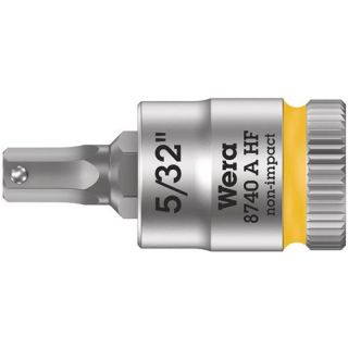 Wera - 1/4" Dopsleutel HF Inbus, 5/32"x28.0mm