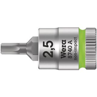 Wera - 1/4" Dopsleutel Inbus, 2.5x28.0mm