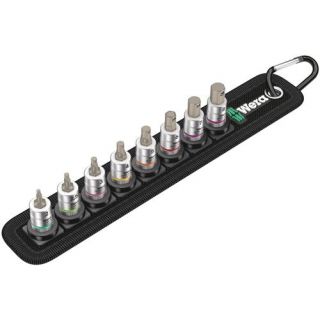 Wera - 1/4" Dopsleutelset HF Inbus, 12-delig