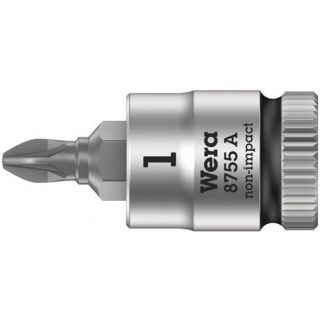 Wera - 1/4" Dopsleutel Pozidriv, PZ.1x28.0mm