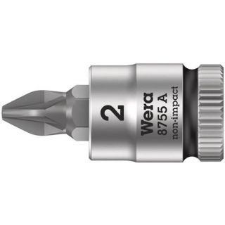 Wera - 1/4" Dopsleutel Pozidriv, PZ.2x28.0mm