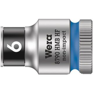 Wera - 3/8" Dopsleutel HF 6-kant kort, 6.0x29.0mm