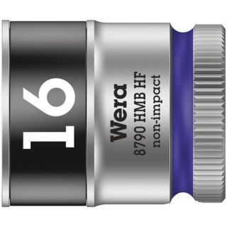 Wera - 3/8" Dopsleutel HF 6-kant kort, 16.0x29.0mm