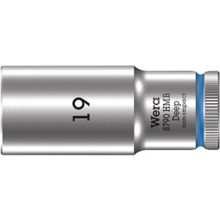 Wera - 3/8" Dopsleutel 6-kant lang, 19.0x64.0mm