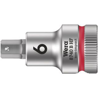Wera - 3/8" Dopsleutel HF Inbus, 6.0x35.0mm