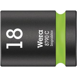 Wera - 1/2" Dopsleutel Impaktor 6-kant, 18.0x38.0mm