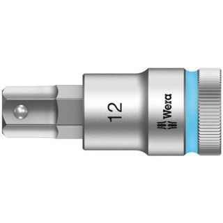 Wera - 1/2" Dopsleutel HF Inbus, 12.0x60.0mm