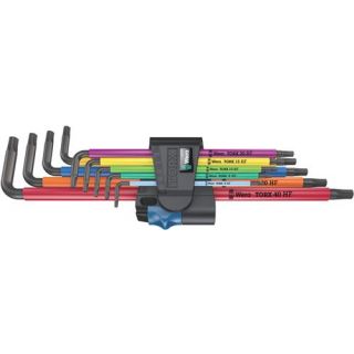 Wera - Stiftsleutelset Multicolor Torx lang, 9-dlg