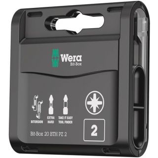 Wera - 1/4" Schroefbits Pozidriv, 20x PZ.2x25mm