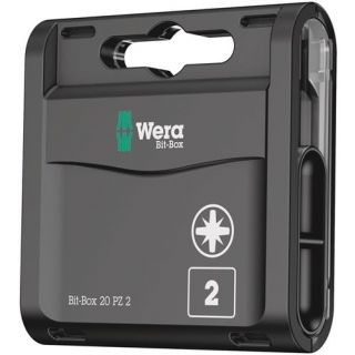 Wera - 1/4" Schroefbits Pozidriv, 20x PZ.2x25mm
