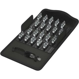 Wera - 1/4" Wood bitset, 61-delig PH+PZ+TX