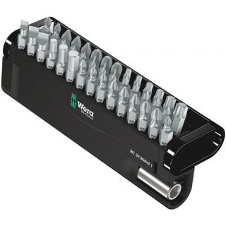 Wera - 1/4" Metal bitset, 30-delig PH+PZ+TX+SL+Inbus