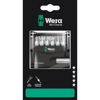 Wera - 1/4" Metal bitset, 12-delig PH+PZ+TX+Inbus