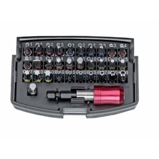 WGB - 1/4" Combi bitset in kunststof box, 32-delig