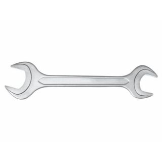 WGB - Dubbele steeksleutel, verchroomd, 17x19mm