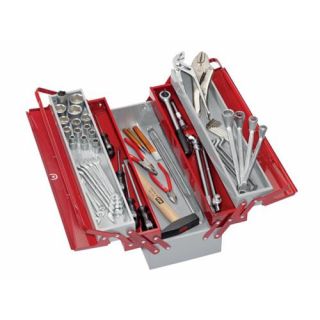 WGB - Gereedschapskist met inhoud, 56-delig