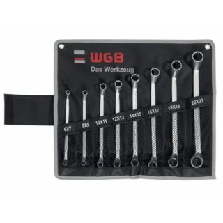 WGB - Ringsleutelset in roltas, 6-17mm, 6-delig