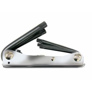 WGB - Stiftsleutel XZN opvouwset, kunststof, M5-M12, 5-delig