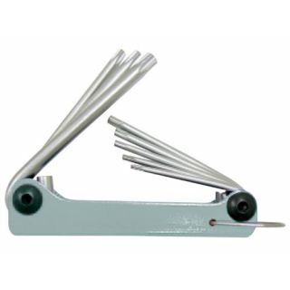 WGB - Stiftsleutelset TORX® met boring, TX9-TX40, 8-delig