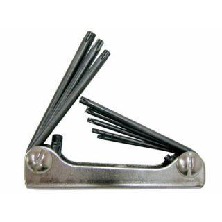 WGB - Stiftsleutel TORX®, TX9-TX40 met boring, 8-delig