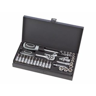 WGB - 1/4" Dopsleutelset inbus, PH en Torx, 36-delig