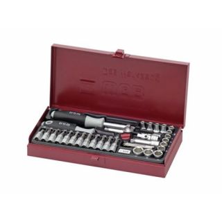 WGB - 1/4" Dop en schroevendraaier-dop set, 36-delig