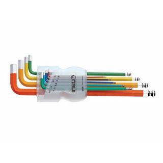 WGB - Stiftsleutelset inbus met kogelkop, 1,5-10mm, 9-delig